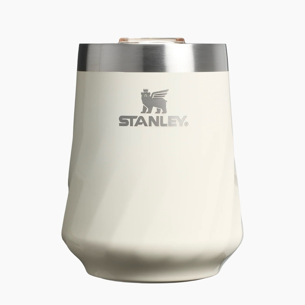 Stanley Cream and Silver Wine‎ Tumbler